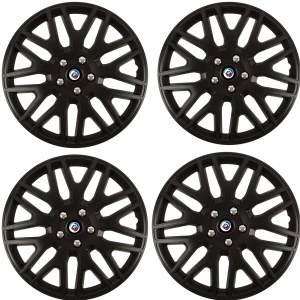 Set 4 Capace Roti 15 inchi (R15) Dakar Negru, Compatibile Cu BMW Nou - Img 2