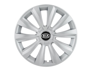 Set 4 capace roti 15 inchi (R15) Delta Gri, Compatibile cu Kia