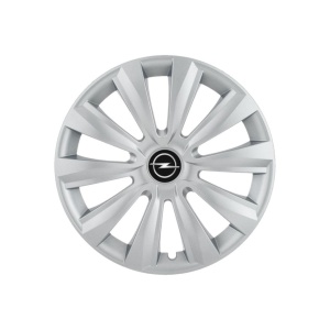 Set 4 capace roti 15 inchi (R15) Delta Gri, Compatibile Cu Opel - Img 3