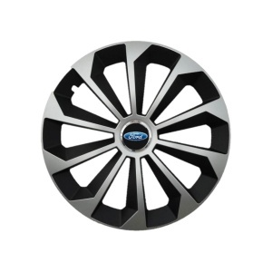 Set 4 Capace Roti 15 inchi (R15) Fame Gri-Negru, Compatibile Cu Ford - Img 3