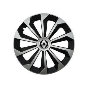 Set 4 Capace Roti 15 inchi (R15) Fame Gri-Negru, Compatibile Cu Renault - Img 3