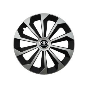 Set 4 Capace Roti 15 inchi (R15) Fame Gri-Negru, Compatibile Cu Toyota - Img 3