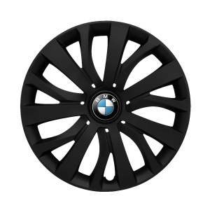 Set 4 capace roti 16 inch (R16) compatibile BMW, Model - 432 Black Edition