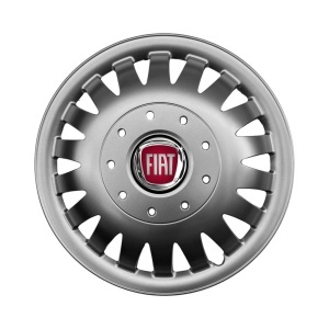 Set 4 capace roti 16 inchi (R16) bombate compatibile Fiat, model 410