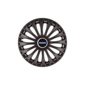 Set 4 capace roti 16 inchi (R16) Dino Negru, Compatibil Cu Volvo - Img 3