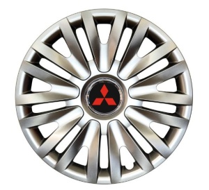 Set 4 Capace Roti 16 inchi (R16) Model 412, Pentru Mitsubishi