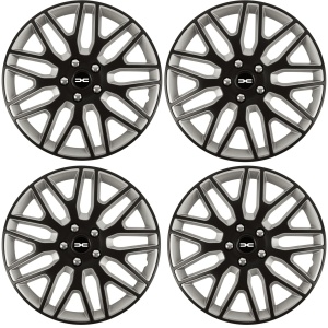 Set 4 Capace Roti 17 inchi (R17) Dakar Negru-Gri, Compatibile Cu Dacia Nou - Img 2