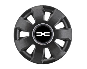Set 4 Capace Roti Autohelix MSA® potrivite jantelor de 16 inch, pentru Dacia Nou model Ares Black