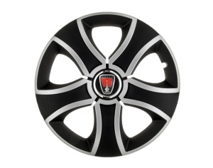 Set 4 capace roti Bis Gri-Negru R16 pentru gama auto Range Rover