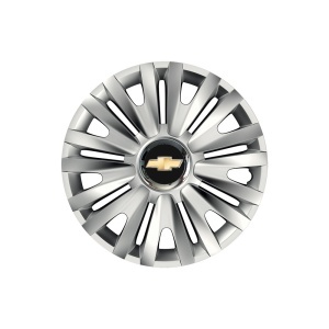 Set 4 capace roti Cu Inel Cromat Royal R16 Compatibil Cu Chevrolet - Img 3