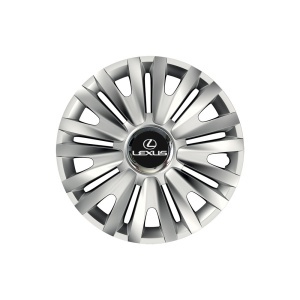 Set 4 capace roti Cu Inel Cromat Royal R16 Compatibil Cu Lexus - Img 3