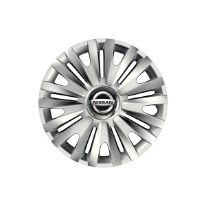 Set 4 capace roti Cu Inel Cromat Royal R16 Compatibil Cu Nissan