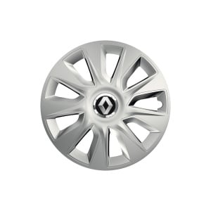 Set 4 capace roti Cu Inel Cromat Stratos R16 Compatibil Cu Renault
