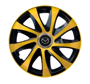 Set 4 capace roti Drift extra gold R14 Compatibil Cu Mazda
