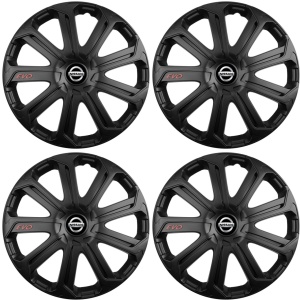 Set 4 Capace Roti Evo Negru R16, Pentru Nissan - Img 2