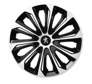 Set 4 capace roti Extra strong silver R15 Compatibil Cu Peugeot