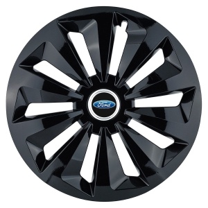 Set 4 capace roti Fox negru R16 Compatibil Cu Ford - Img 3