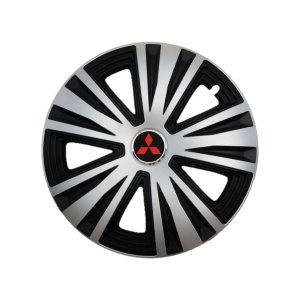 Set 4 capace roti Glory Gri-Negru R15, Compatibil Cu Mitsubishi - Img 3