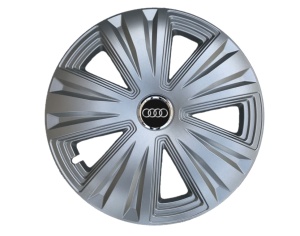 Set 4 capace roti Glory Gri R15 pentru gama auto Audi - Img 1
