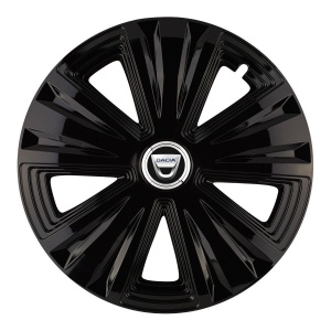 Set 4 capace roti Glory negru R15 Compatibil Cu Dacia - Img 3