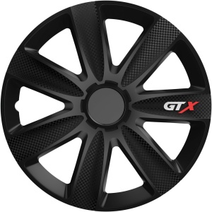 Set 4 capace Roti Gtx Carbon Negru R15