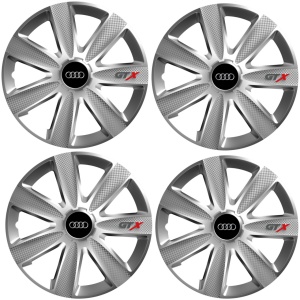 Set 4 Capace Roti GTX Gri R15, Pentru Audi - Img 2