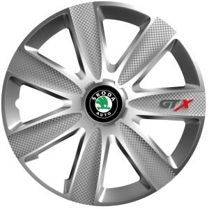 Set 4 Capace Roti GTX Gri R17, Pentru Skoda - Img 3