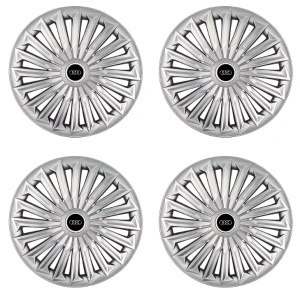 Set 4 capace roti Joy Negru R17 pentru gama auto Audi.