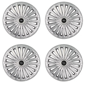 Set 4 capace roti Joy Negru R17 pentru gama auto Opel.
