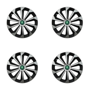 Set 4 Capace Roti pentru Skoda Nou Verde, model Fame Gray, R16
