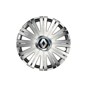 Set 4 Capace Roti potrivite jantelor de 15 inch, pentru Renault, model Active Crom