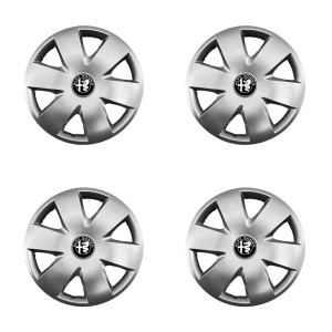 Set 4 capace roti potrivite jantelor de 15 inch (R15) compatibile Alfa Romeo, Model - 308 - Img 2