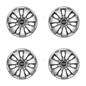 Set 4 capace roti potrivite jantelor de 15 inchi (R15) compatibile AUDI A1,A2,A3,A4,A5,A6,A80,100,Model-335 - Img 2