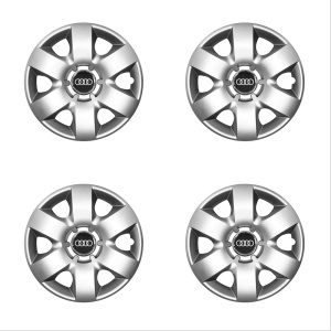 Set 4 capace roti potrivite jantelor de 15 inchi (R15) compatibile AUDI A1,A2,A3,A4,A5,A6,A80,100,Model-310 - Img 2