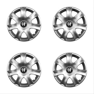Set 4 capace roti potrivite jantelor de 15 inchi (R15) compatibile gama ALFA ROMEO model - 326 - Img 2