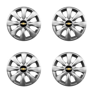 Set 4 capace roti potrivite jantelor de 15 inchi (R15) compatibile Chevrolet, Model - 316 - Img 2