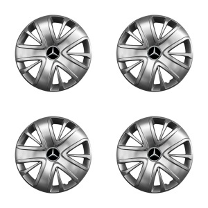 Set 4 capace roti potrivite jantelor de 16 inch (R16) compatibile gama MERCEDES model - 428 - Img 2