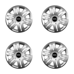 Set 4 capace roti potrivite jantelor de 16 inchi (R16) compatibile gama AUDI model - 406 - Img 2