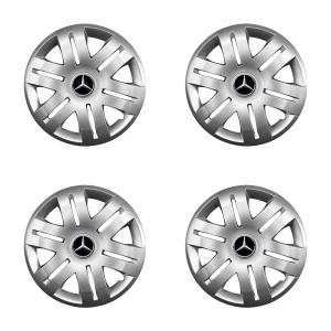 Set 4 capace roti potrivite jantelor de 16 inchi (R16) compatibile gama MERCEDES model - 406 - Img 2