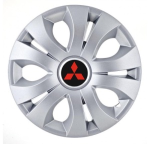 Set 4 Capace Roti, potrivite jantelor de R14, Compatibil Cu Mitsubishi, model top crom - Img 1