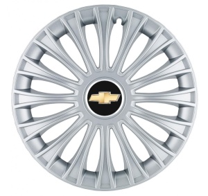 Set 4 Capace Roti, potrivite jantelor de R14, pentru Chevrolet, model dino cromat