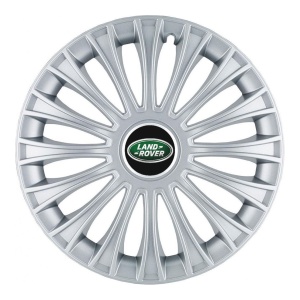 Set 4 Capace Roti, potrivite jantelor de R14, pentru Land Rover, model dino cromat - Img 3