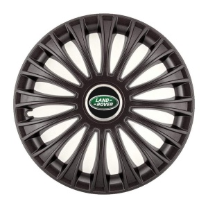 Set 4 Capace Roti, potrivite jantelor de R14, pentru Land Rover, model dino Negru - Img 3