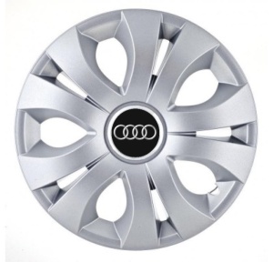 Set 4 Capace Roti, potrivite jantelor de R16, Compatibil Cu Audi, model top crom