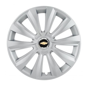 Set 4 Capace Roti, potrivite jantelor de R16, pentru Chevrolet, model delta cromat