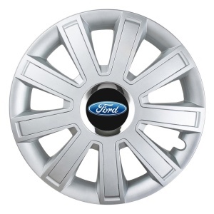Set 4 Capace Roti, potrivite jantelor de R16, pentru Ford, model flash cromat - Img 3