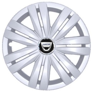 Set 4 Capace Roti R16, Potrivite Jantelor de 16 inch, Pentru Dacia, Model 427 - Img 3