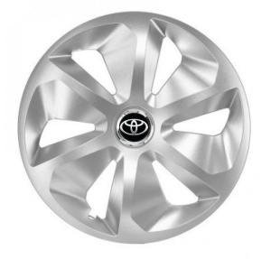 Set 4 Capace Roti Roco Gri R14, pentru Toyota