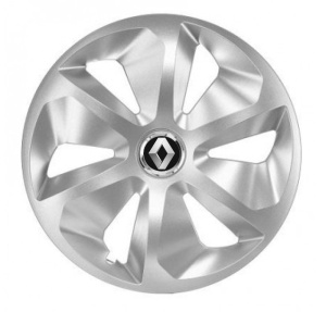 Set 4 Capace Roti Roco Gri R15, pentru Renault - Img 1