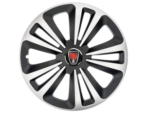 Set 4 Capace Roti Terra Gri-Negru R14, pentru gama auto Range Rover - Img 1